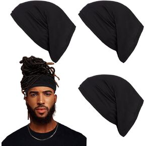 Leeven Sleep Shower Cap Mens Bonnet Long Hair Dread Loc Cap Long Braid Cap Tube Dreadlock Tube for Men Woman