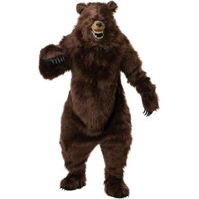 California Costumes Grizzly Bear Costume with Moveable Jaw Mask