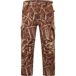 NEW VIEW Kids Camo Hunting Pants Silent, Youth Hunting Clothes for Cold Winter, Camouflage Hunting Pants for Boys & Girls