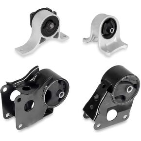 Engine Motor Mount Kit and Transmission Mount A7340 A7342 A7341 A7343 Compatible for Nissan Altima 2.5L Auto Trans 2002-2006 (Set of 4)
