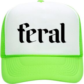 قبعة سائقة الشاحنة الوحشية للرجال والنساء - مضحكة له قبعة Snapback - غطاء قابل للتعديل للجنسين.