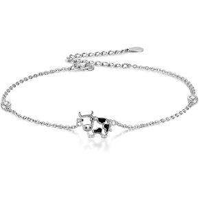 WINNICACA Womens Anklet 925 Sterling Silver Beaded Celtic Infinity Butterfly Anklet Bracelet Dainty Ankle Adjustable 11" Ankle Jewelry Gifts for Women Summer Beach Birthday Graduation Holiday Gift