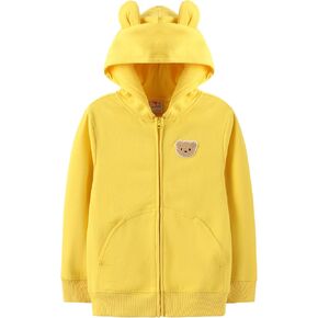 Youth Soft Hoodies Kids Full-Zip Hooded Sweatshirt Back to School Hoodies With Pockets for Boys And Girls (4-12 Years)