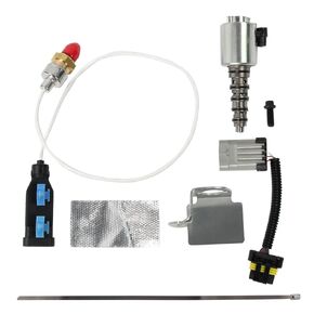 مجموعة مستشعرات الشاحن Turbo Charger Vane مع ملاءمة الملف اللولبي لـ VGT لسلسلة Chevy Silverado GMC Sierra Ford F E ، Duramax lly LBZ LMM LML 6.6L Diesel استبدال 12643471 12635324 763527-0512