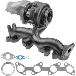 A-Premium Complete Turbo Turbocharger متوافق مع فولكس واجن جيتا 2009-2014 Golf 2010-2014 Beetle 2013-2014 Audi A3 2010-2013 2.0L