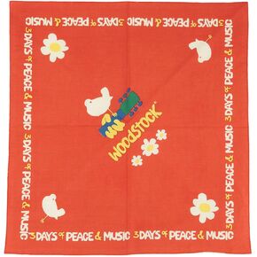 مهرجان Sunshine Joy Woodstock Music Festival Bandana 22x22 بوصة كلاسيكية