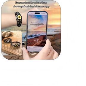Bible Verse Bracelet for Scanning Phone, Daily Bible Verse with NFC Function, Christian Prayer Bracelet for Men and Women, Braided Leather Waterproof Material Not Easy to Discolor