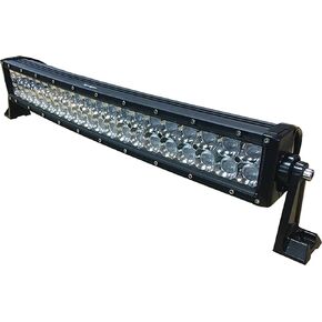 Tiger Lights TLB420C-CURV 12V 22" Curved Double Row LED Light Bar 10 Amps, 120 Watts, 22" Length, 3 1/2" Width, 3" Depth, 7200 Lumens, Flood/Spot Combo Off-Road Light