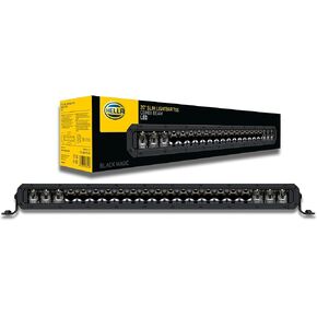 Hella Black Magic Tough 20 Inch Slim LED Light Bar - Performance High Beam Off-Road Light for Pickup Trucks, ATV, SUV, 4x4, Jeep, Tractors / 358197301