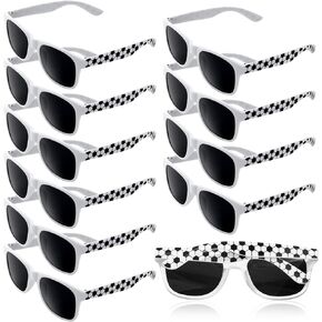 12 Pcs Soccer Sunglasses Soccer Team Gifts Party Favors Birthday Party Gifts Goody Bag Fillers for Teens Sport