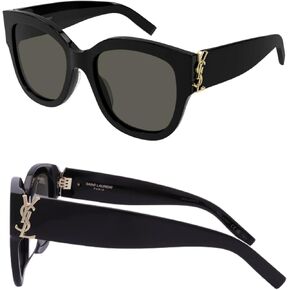 SAINT LAURENT SL M95/F Square shape Sunglasses + Bundle with eSHADES Luxury Eyewear Kit