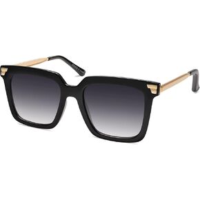 نظارة شمسية مربعة مربعة Sojos Retro للنساء عتيقة عتيقة الكلاسيكية Gig Sun Glasses UV400 SJ2216