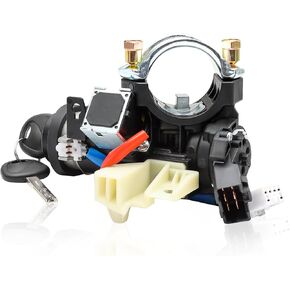 81905-C2510 قفل الإشعال اسطوانة وإسكان لعام 2015 2016 2017 2018 2019 Hyundai Sonata Ignition Lock Lock Cylinder Cylinder مع مفتاحين ، يحل محل 81905C2510 ، 81970-C1A00 Switch Switch Kits