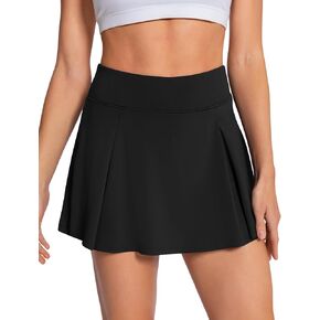 Women's Tennis Skirt with Pockets Shorts High Waisted Athletic Skirt Golf Skorts for Workout Pickleball