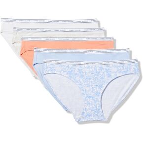 Tommy Hilfiger Women's Classic Cotton Logoband Bikini 5-Pack