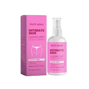 Feminine Intimate Skin Cleanser Spray for UTI Prevention, Women Private Parts pH-Balanced, Hypochlorous Acid Formula，Fragrance-Free, 4 fl oz