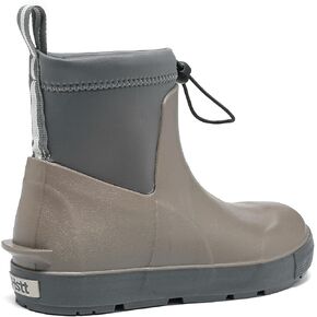 Men's Deck Boots,Ankle Rubber Rain boots Waterproof Anti-Slip Waterproof Shoes, Fishing Boating Boots Water Work Shoes for Men