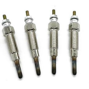 YESAY 4pak Plug Glow 8-97106549-1 compatible with Isuzu 3LB1 3LD1 4LB1 4LE1 4LE2 Hitachi Daewoo Excavator