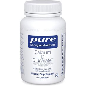 Pure Encapsulations Calcium-D-Glucarate | Supplement to Support Cellular Health in The Liver, Lungs, Breast, and Colon* | 60 Capsules
