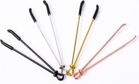 316L Stainless Steel Nipple Clamp Adjustable Pressure Pearl Body Chains Necklace Nipple Clips Non Piercing Body Jewelry for Womens Faux Body Jewelry in Saudi Arabia