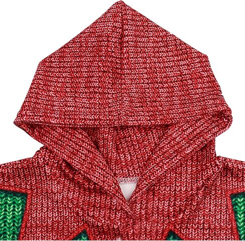 GRAJTCIN Kids Ugly Christmas Sweater for Boys Girls, Long Sleeves Hoodies Non-knited Sweatshirt in Saudi Arabia