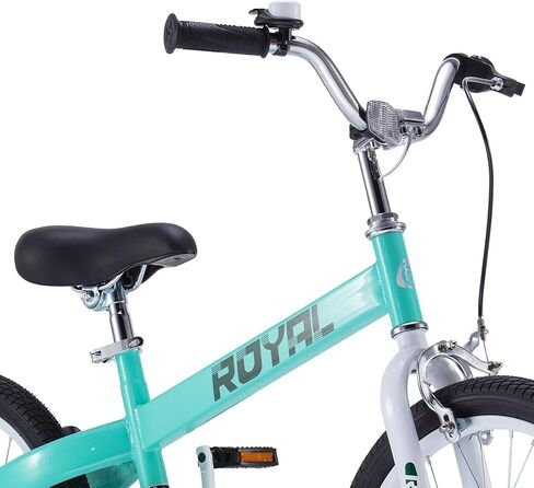 دراجة رويال بيبي فورمولا للأطفال الصغار للأولاد والبنات مقاس 12 بوصة مع عجلة تدريب للأعمار من 2 إلى 4 سنوات، باللون الأزرق in Kuwait