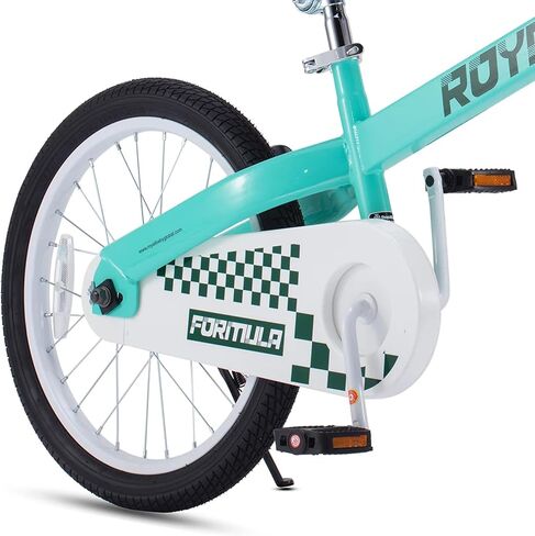 دراجة رويال بيبي فورمولا للأطفال الصغار للأولاد والبنات مقاس 12 بوصة مع عجلة تدريب للأعمار من 2 إلى 4 سنوات، باللون الأزرق in Kuwait