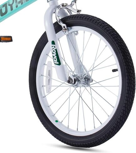 دراجة رويال بيبي فورمولا للأطفال الصغار للأولاد والبنات مقاس 12 بوصة مع عجلة تدريب للأعمار من 2 إلى 4 سنوات، باللون الأزرق in Kuwait