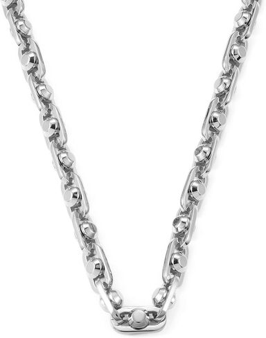 Michael Kors Stainless Steel and Pavé Crystal Heart Pendant Necklace for Women in Kuwait
