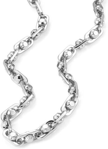Michael Kors Stainless Steel and Pavé Crystal Heart Pendant Necklace for Women in Kuwait