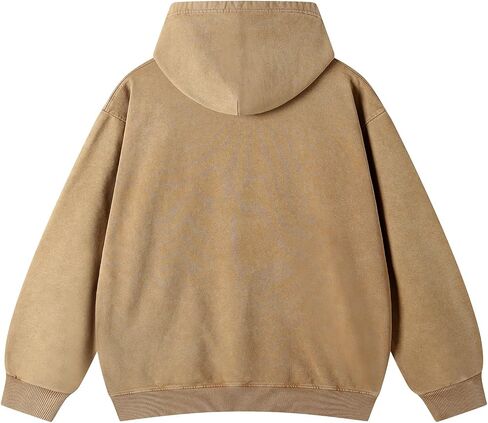 Eadali Mens Oversized Hoodies Vintage Hoodie Couples Pullover Acid Wash Hoodies for Men Streetwear Sweatshirts in Saudi Arabia