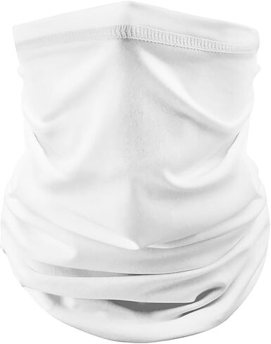 Adult Neck Gaiter Face Mask for Men Women Outdoor Breathable Hiking Sports Sunblock Ice Silk Bandana Bib in Saudi Arabia