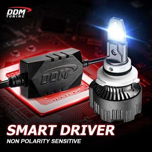 DDM Tuning Saber 55W ProX Accu/V2 LED Kit, 12500LM, 4500K, Pair,-FBA (9005/9006 / 9012 / H10) in Saudi Arabia