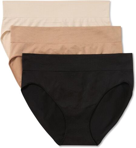 فوائد Warner's Women's Women No Tusinching لا توجد مشاكل حفر مجانية خالية من 3 عبوات Bikini WRW251BK10 in Saudi Arabia