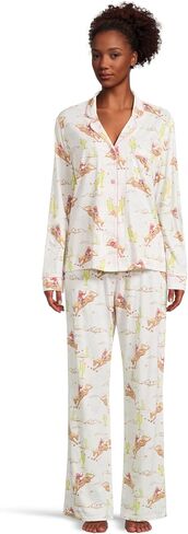 P.J. Salvage Women's Playful Prints Pajama Set in Saudi Arabia