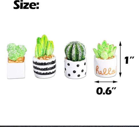 Cute Succulent Plant Car Ornaments for Dashboard, Flower Pots Rear View Mirror Accessories Car Center Screen Decoration, Car Dashboard Decor Car Accessories Interior for Women/Men in Kuwait
