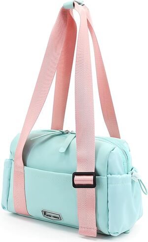 Small Gym Bag for Women,Mini Duffle Bag with Wet Compartmen,Womens Gym Bag for Weekender/Workout/Sport in Saudi Arabia