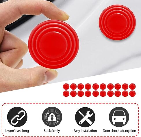 20 PCS حرس حافة باب السيارة ، وسادة باب سيليكون متعددة الوظائف. in Kuwait