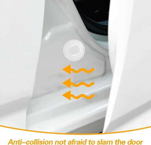 20 PCS Car Door Edge Guards, Multifunctional Silicone Buffer Cushion Car Door Protector Edge Guards, Car Door Shock Absorber Cushion, Universal for Most Cars (Black) in Kuwait