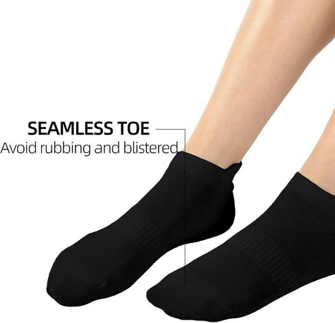 Ankle Socks for Women,Athletic Running Low Cut Women's Socks 6 Pairs in Saudi Arabia