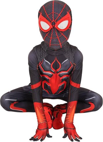 Boys Superhero Costumes Cosplay Spandex Jumpsuit Halloween bodysuit in Saudi Arabia