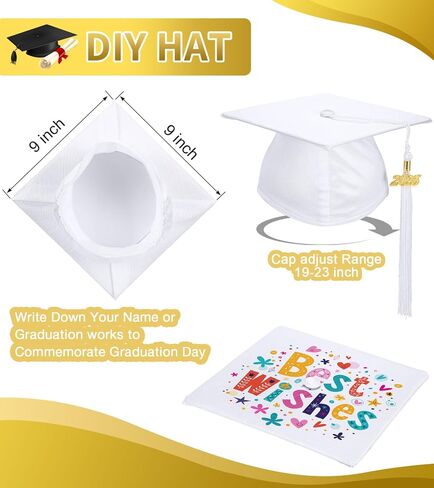 Geyoga Preschool و Dyrandergarten التخرج والكاب ، Tassel مع سحر 2025 للطفل in Kuwait