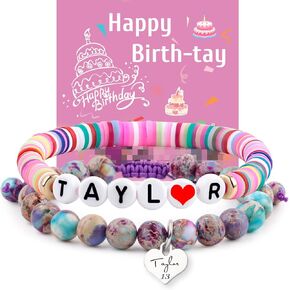 Taylor Birthday Gifts Bracelets, Taylor Merch, Bracelet and Birthday Card are the Best Birthday Gifts for Women, wife, Daughter, Granddaughter, Bestie, Sister