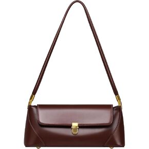 Etercycle Shoulder Bag for Women, Vintage Trendy Women's Purses, Small Vegan Leather Handbags Underarm Hobo Bag