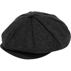 Newsboy Cap for Men,Wool Blend Newsboy Hat for Men,Gatsby Ivy Hat for Father Boyfriend Gifts