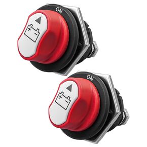 مفتاح فصل البطارية ، 12V-48V بطارية Master Cut إيقاف تشغيل مفتاح العزل ، MAX 32V DC 50A CONT 75A POWER BUTTION