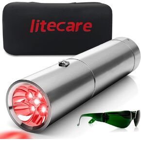 Red Light Therapy for Body of Face,Joints & Muscles Pain Relief,Portable Infrared Red Light Therapy Wand at Home,Infrared Light Therapy Device 630nm 660nm 850nm(3-in-1)
