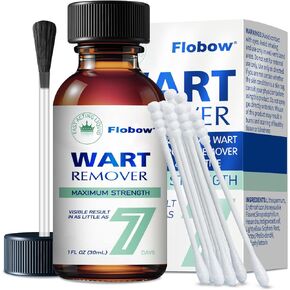Skin Tag Removal Kit - 17% Wart Liquid with Salicylic Acid,30 ML Fast-Acting Wart Remover Freeze Off,for Women Men, Fast-Acting Wart Freeze Off for Plantar Wart, Flat Wart, Common Wart, Corn,H Warts32