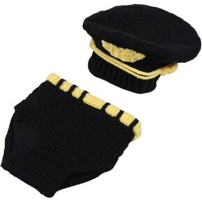 Newborn Photography Props Baby Boy Photo Shoot Outfits Hat Pants Shoes Set Infants Boy Picture Photo Costume