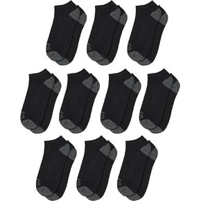 STARTER Boys Socks 10-Pack Comfort Toe, Lightweight Moisture-Wicking Socks for Kids 4-6, 6-8, and 10-12 Years Old